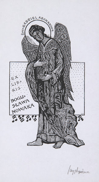 Ekslibris Bogusława Nowaka 2006