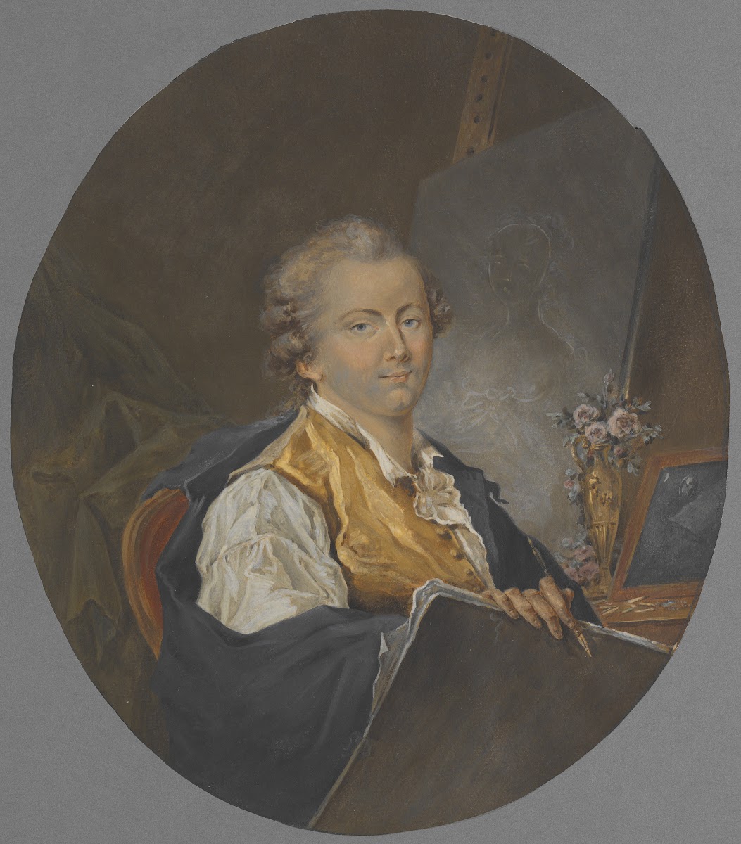 The miniature painter Peter Adolf Hall