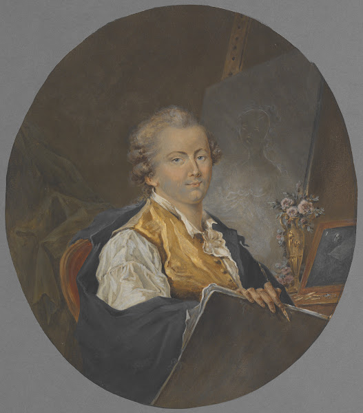 The miniature painter Peter Adolf Hall