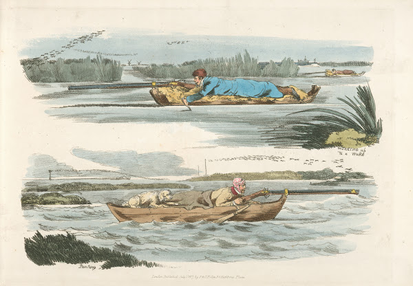 Fowling Working up to a wake and panting 1817 1818