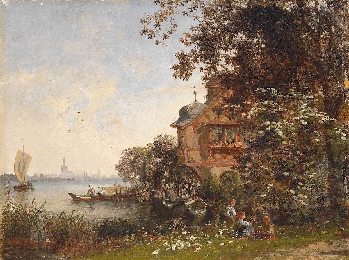 Blick auf Konstanz 1889