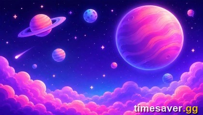The Cosmic biome in Steal An Egg, home of the Divine Unicorn Egg