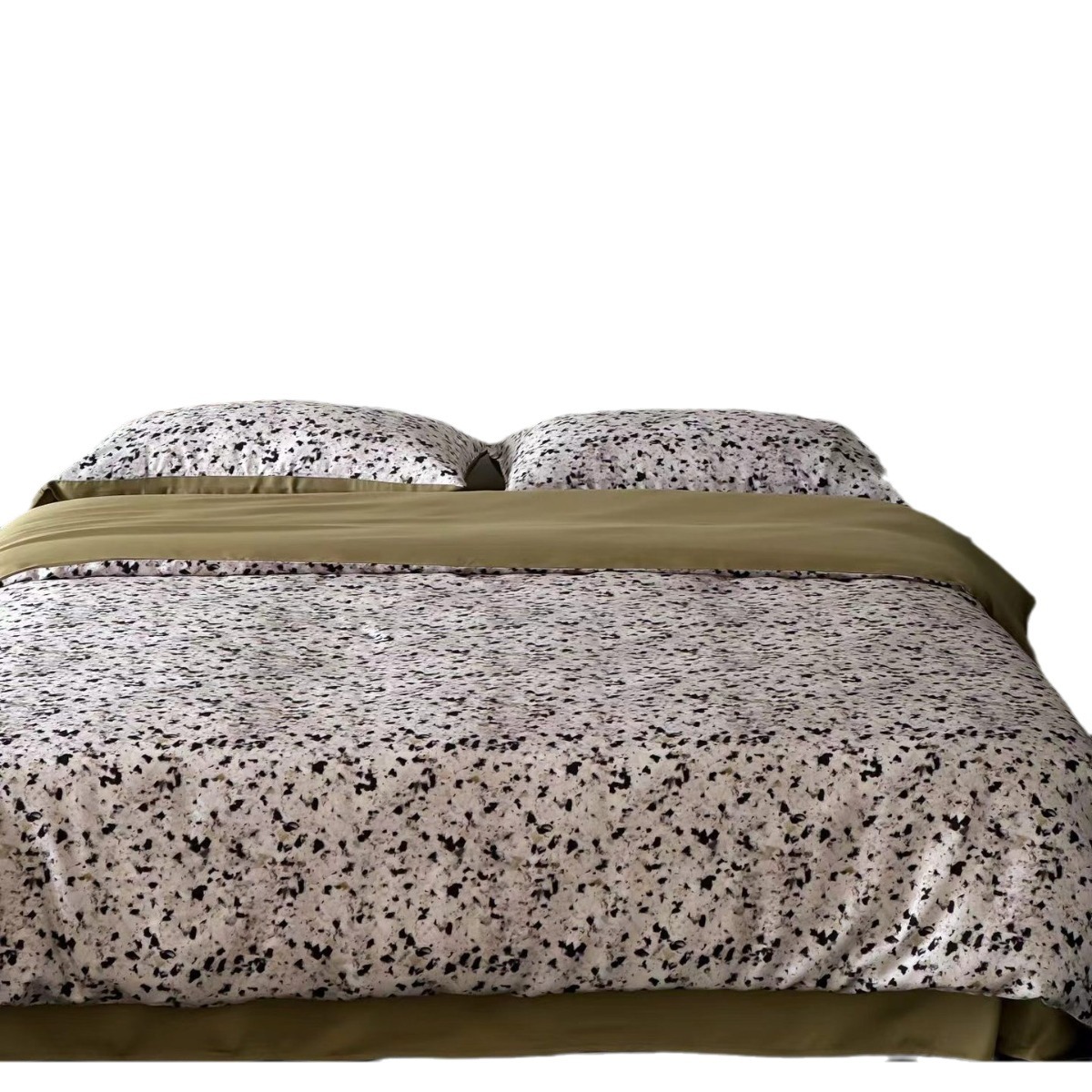 Lyocell bedding set, 4-piece, with digital print