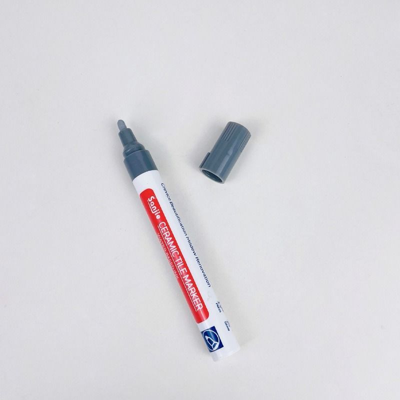 Grout pen for ceramic tiles in various colors