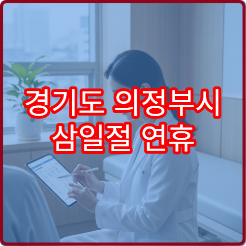 경기도 의정부시 삼일절 연휴 문 여는 약국 어디? 당번약국 영업시간 확인