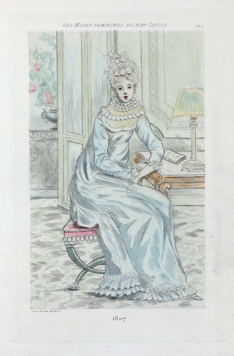 1807 Womens fashion in nineteenth century Paris 1902