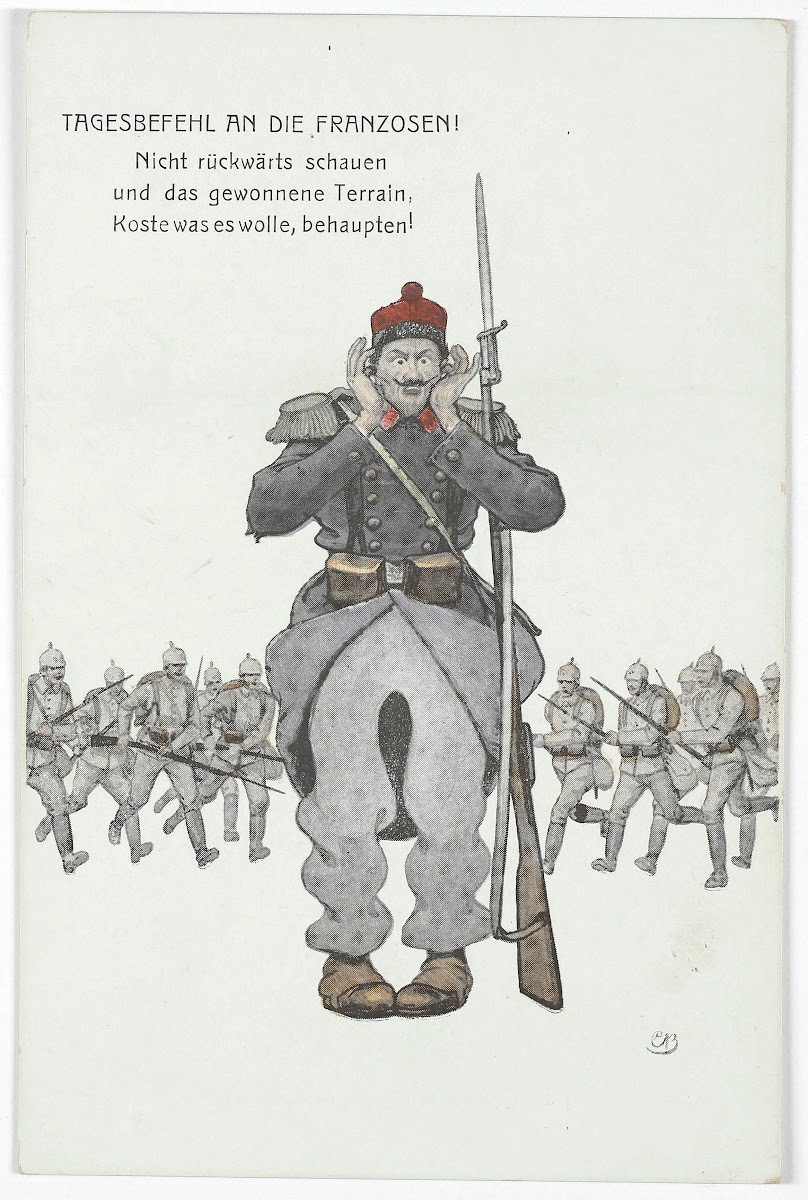 Tagesbefehl an die Franzosen 1914