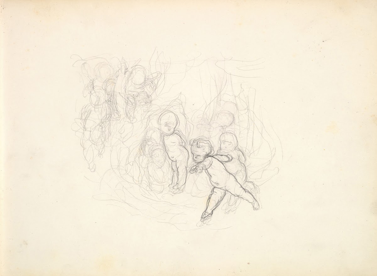A Group of Children ca 1849