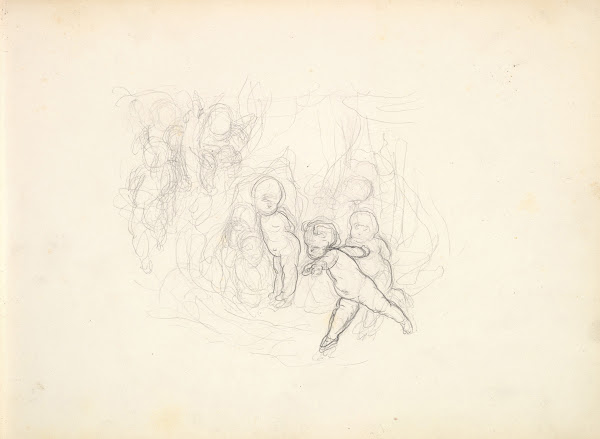 A Group of Children ca 1849