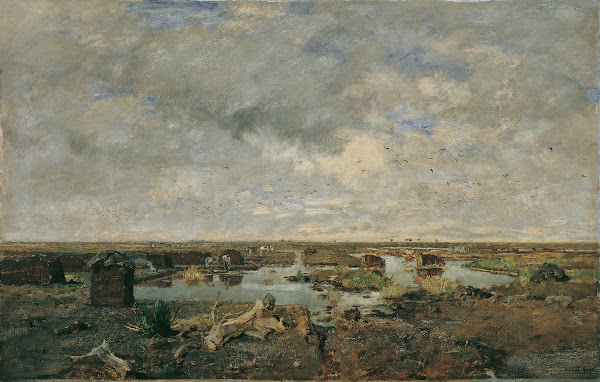 Große Moorlandschaft 1879