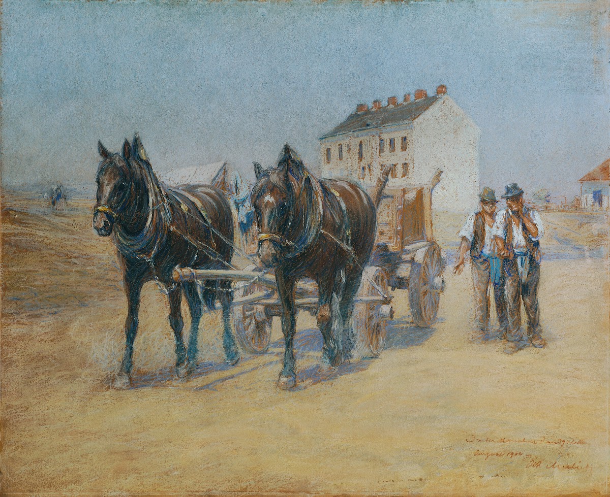 In der Hernalser Sandgstätte 1900