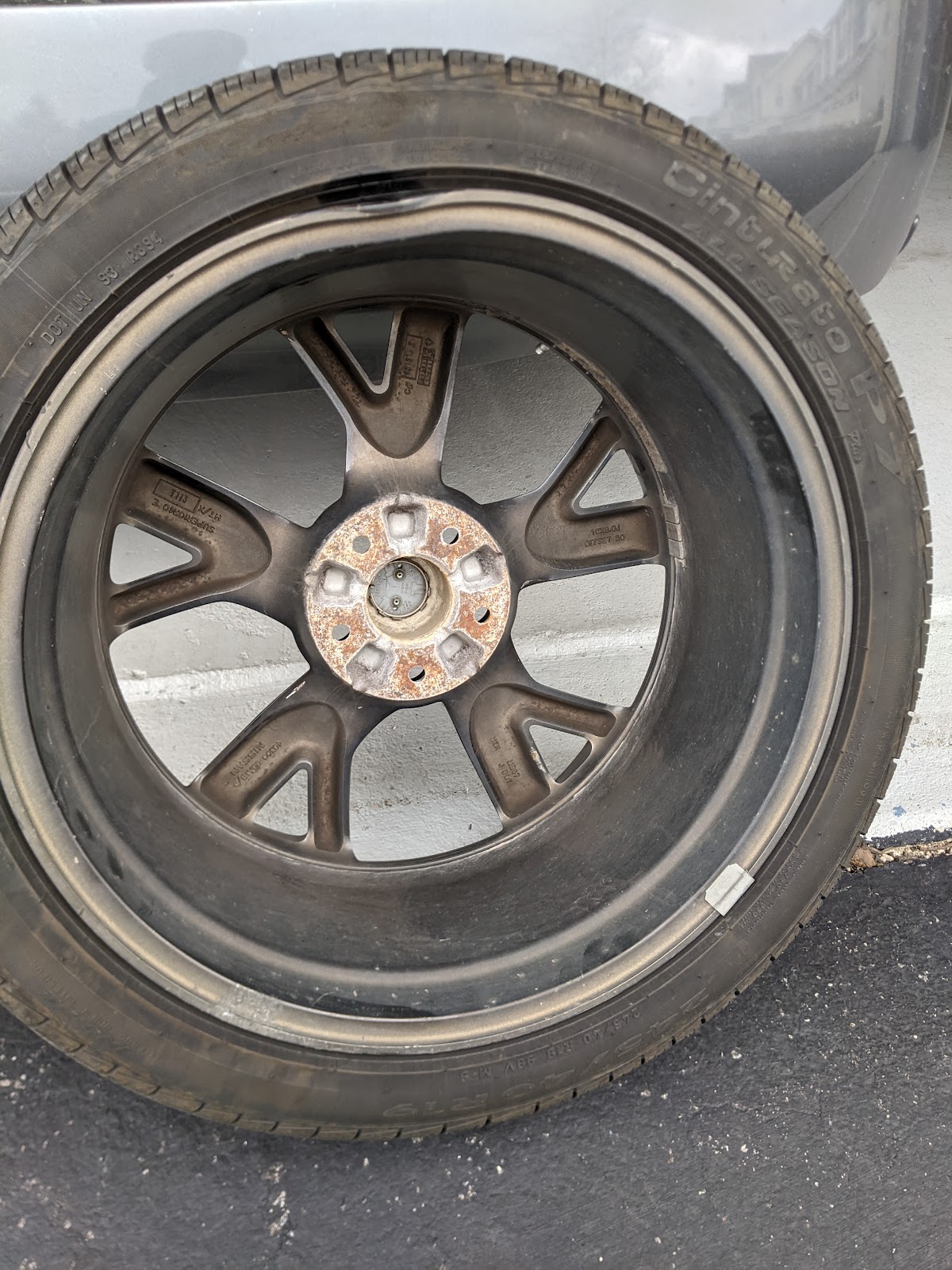 Car Guys - Repair or Replace this bent cast alloy rim? - Bogleheads.org