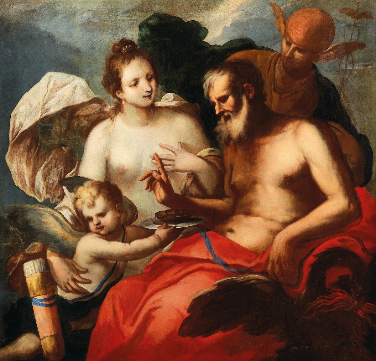 Venus and Cupid Jupiter and Mercury 17th Century