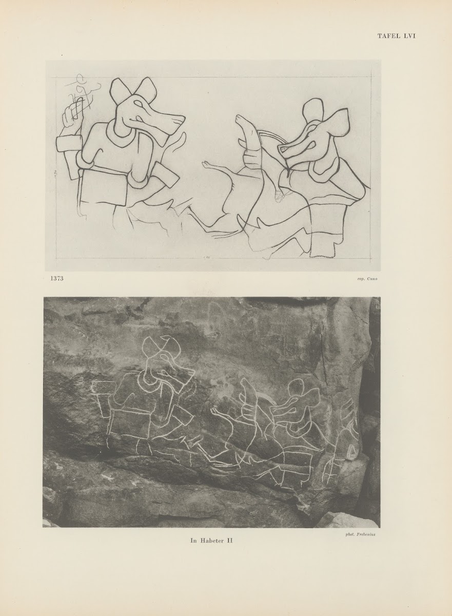 Ekade Ektab die Felsbilder Fezzans Pl53 1937