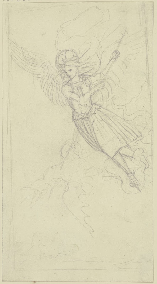 Der Heilige Michael den Drachen bezwingend ca 1809 1811