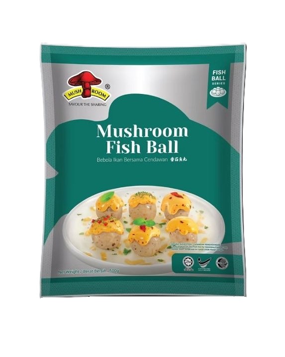 Ql Mushroom - Mushroom Fish Ball 500G