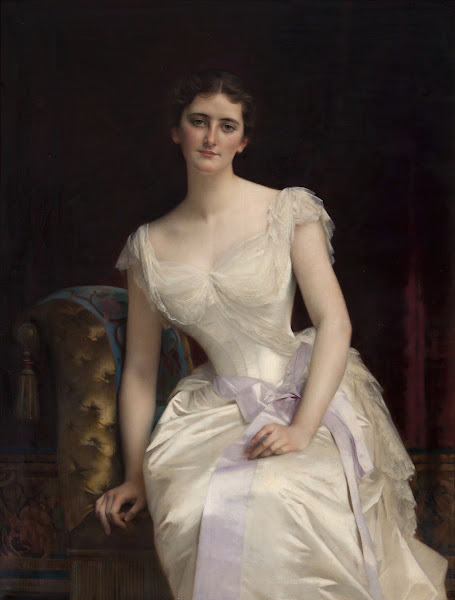 Portrait of Mary Victoria Leiter the later Lady Curzon of Kedleston Vicereine of