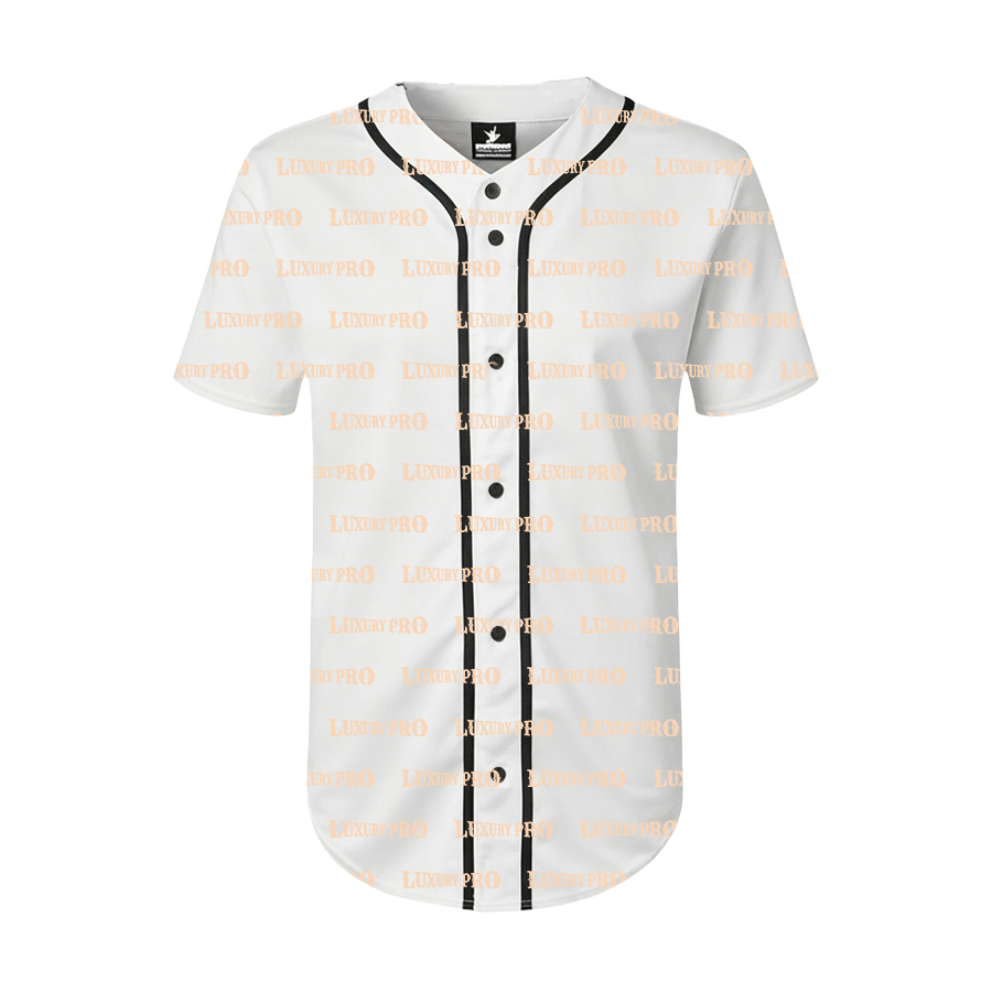 AOP Meg Baseball Cardigan Women's Print Piping