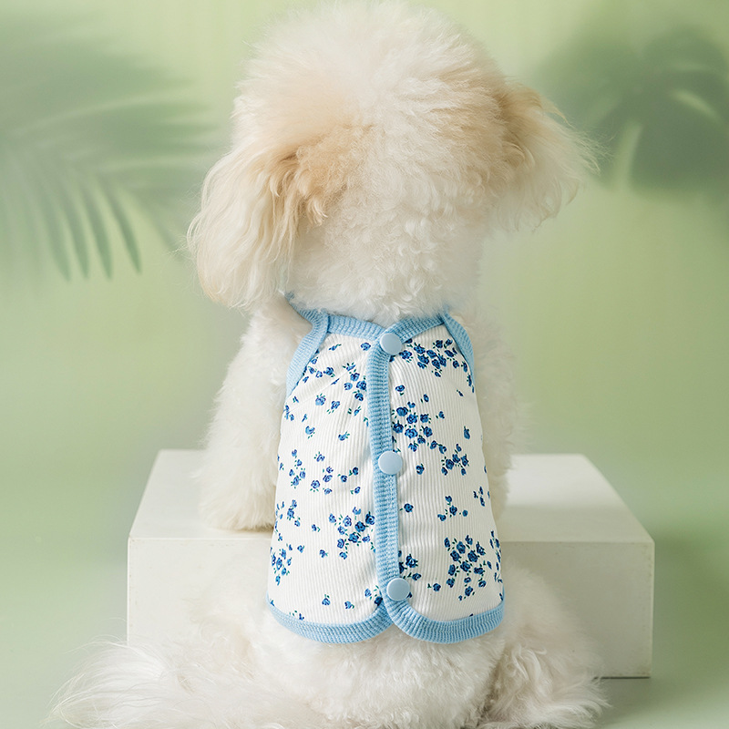Summer Sundress for Cats and Small Dogs, Cotton