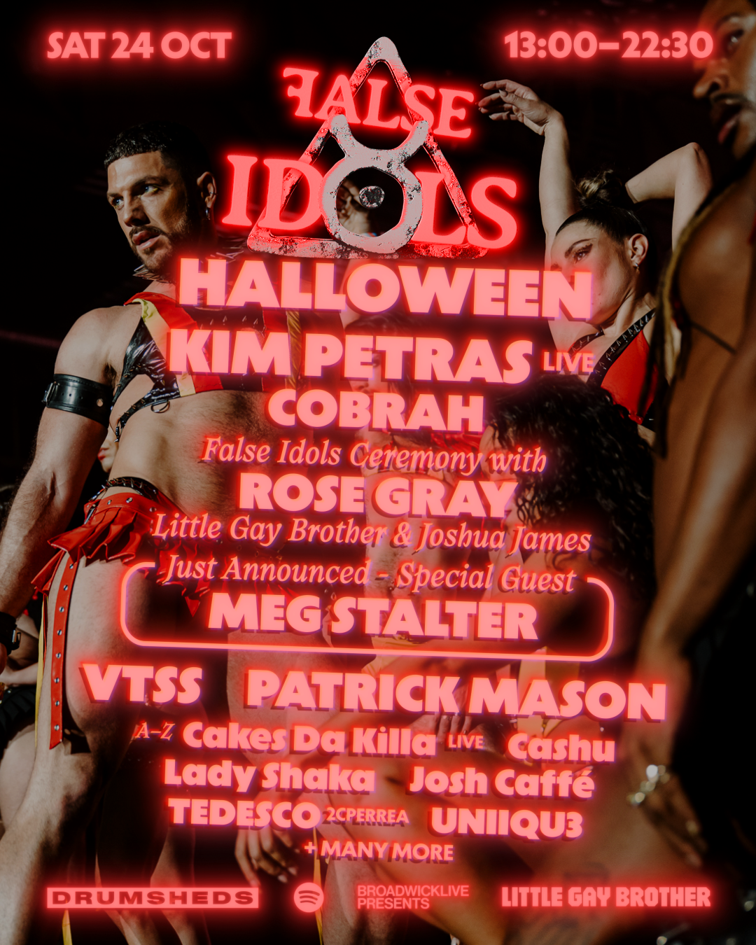 FALSE IDOLS - Drumsheds - 24 Oct 2026