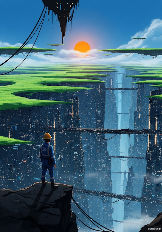 Layered City Vista Observer