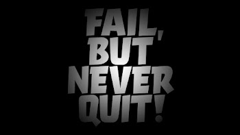 Fail But Never Quit Wallpaper