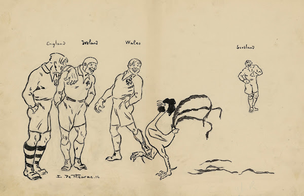 Le coq déplumé 1914