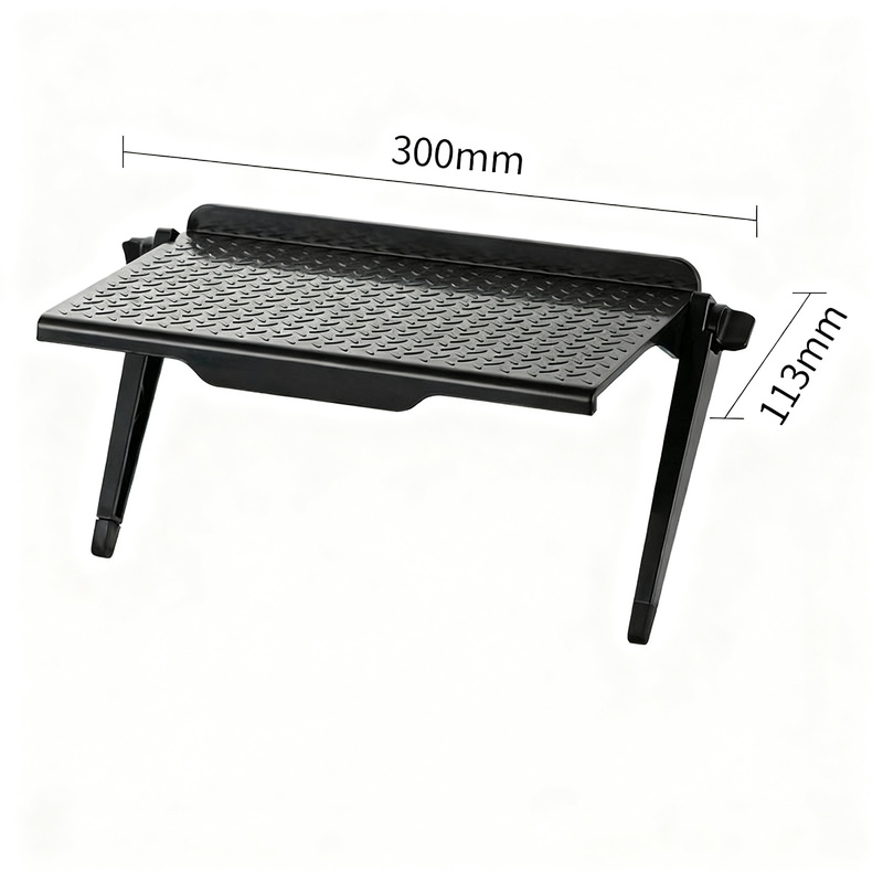Silicone shelf for set-top box and router