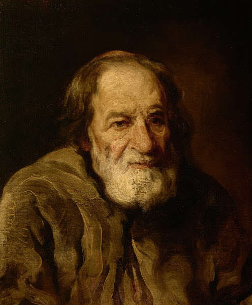 Study of an Old Peasant 1840
