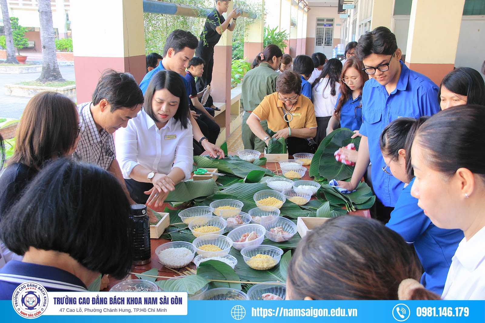 Ngày hội gói bánh chưng đón tết Bính Ngọ năm 2026