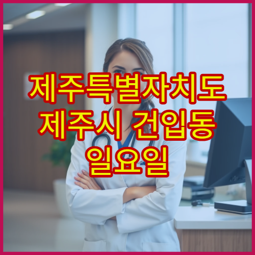 제주특별자치도 제주시 건입동 일요일 약국 영업시간 및 위치 정보