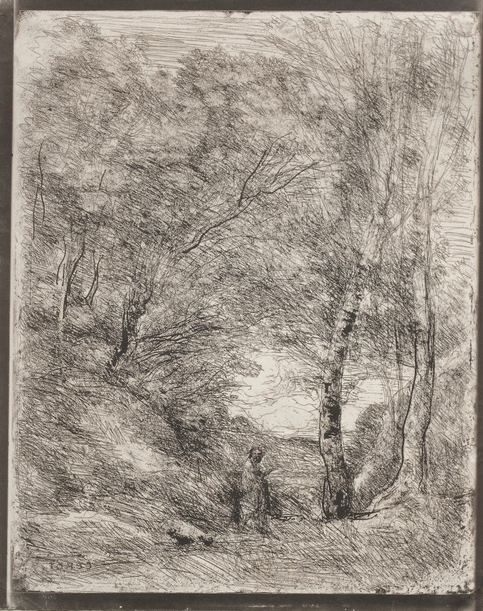 The Gardens of Horace 1855