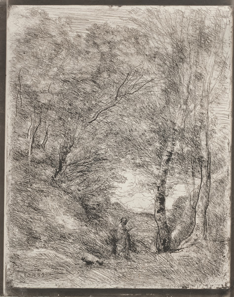 The Gardens of Horace 1855