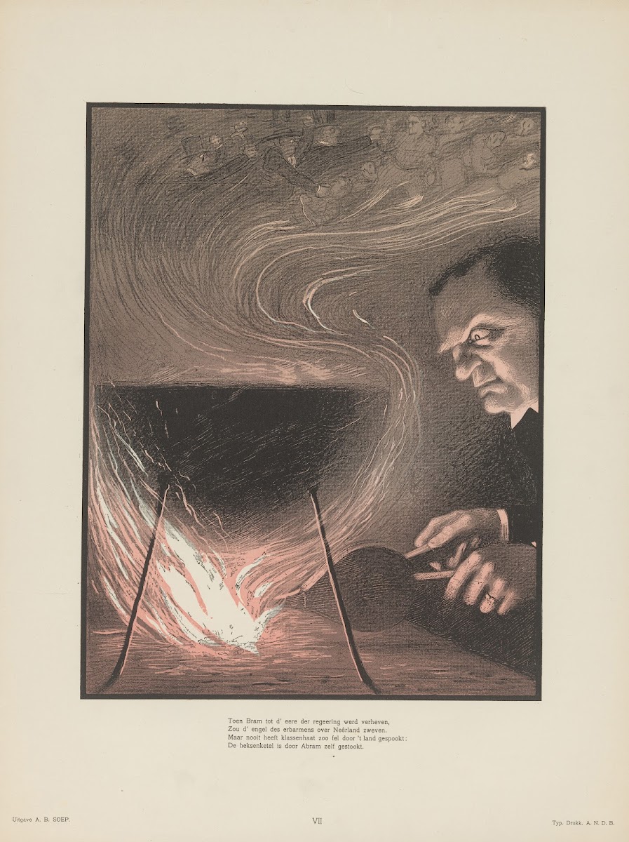 Bram stookt de heksenketel op 1905