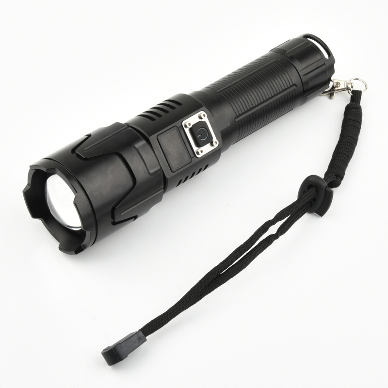 Aluminium-Taschenlampe, 3000 mAh