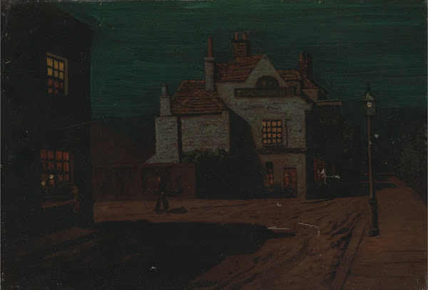 The Black Lion Chelsea by Night