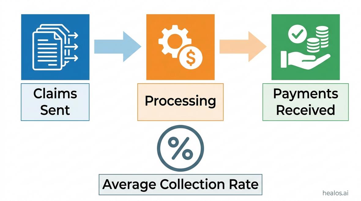 average medical billing collection rates