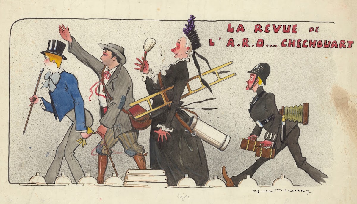 La revue de lAROchechouart de Valentin Tarrault et Charles Abadie 1909