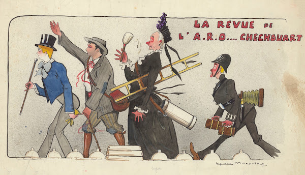 La revue de lAROchechouart de Valentin Tarrault et Charles Abadie 1909