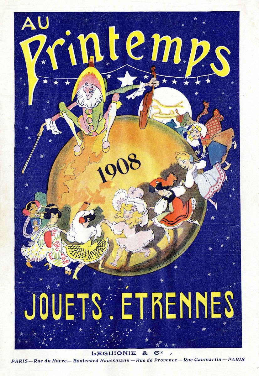 Jouets  étrennes 1908