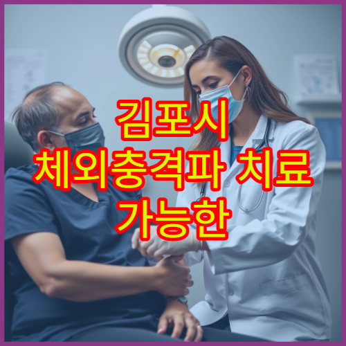 김포시 체외충격파 치료 가능한 근골격계 통증 전문 병원