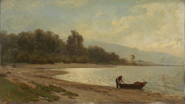 Landscape at Mjøsa 1877