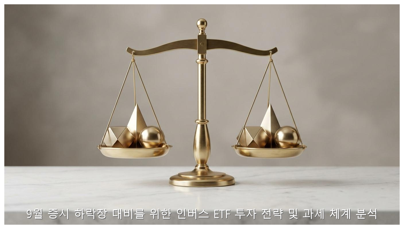 9월 증시 하락장 대비를 위한 인버스 ETF 투자 전략 및 과세 체계 분석 핵심 안내 및 분석 인포그래픽 (3)