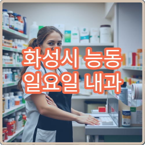 화성시 능동 일요일 내과 병원 안내 주말 문 여는 내과 총정리