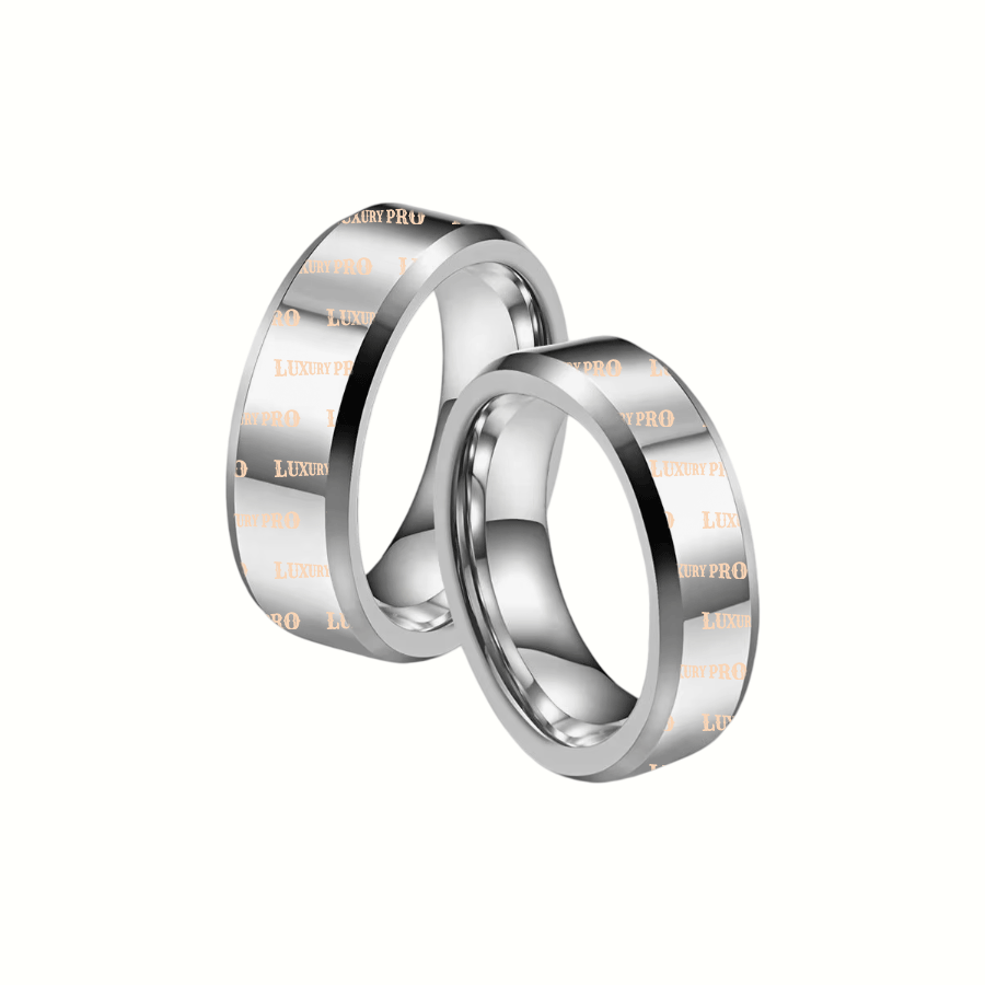 Full-Print Titanium Steel Ring