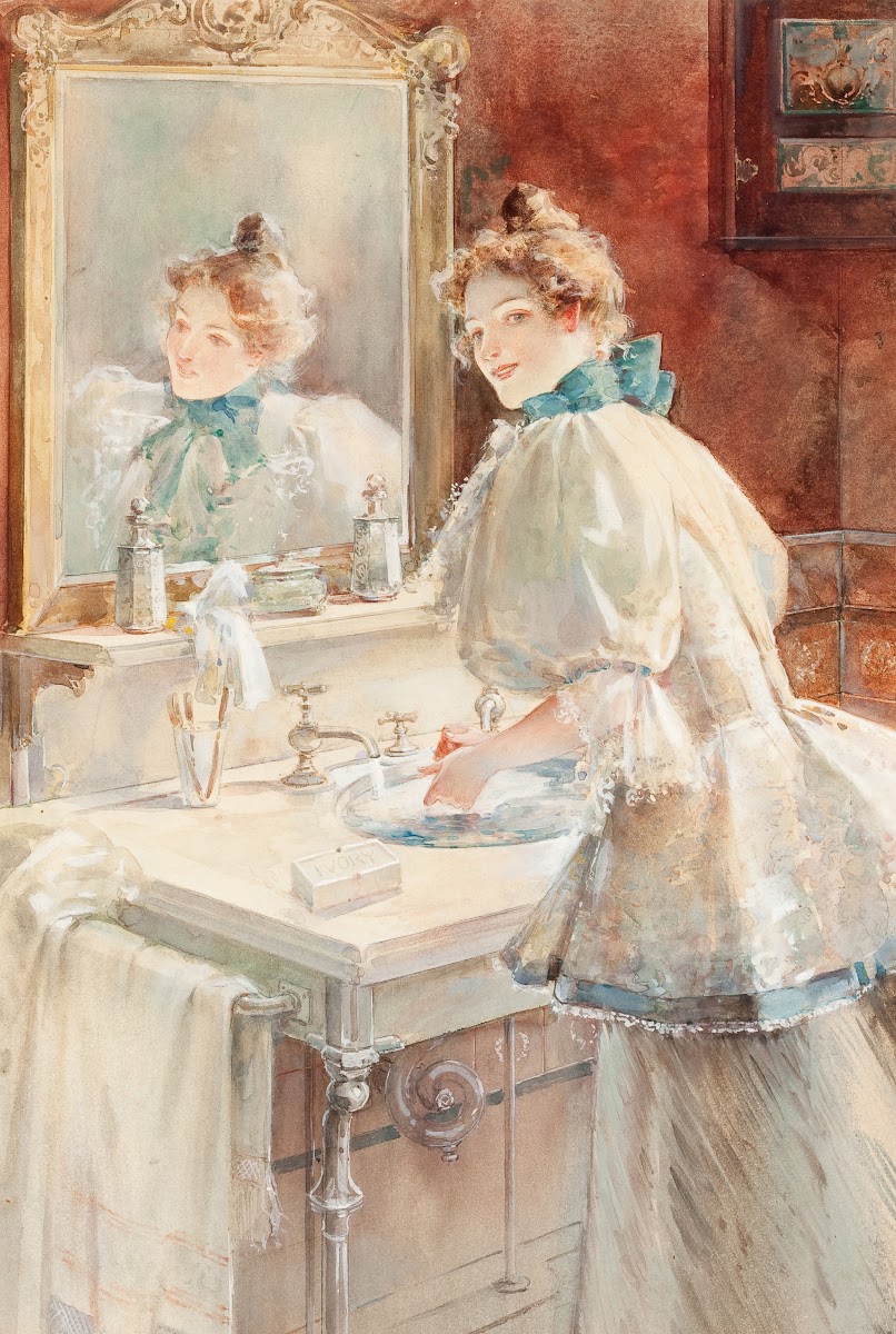 Ivory Soap ad illustration c 1900