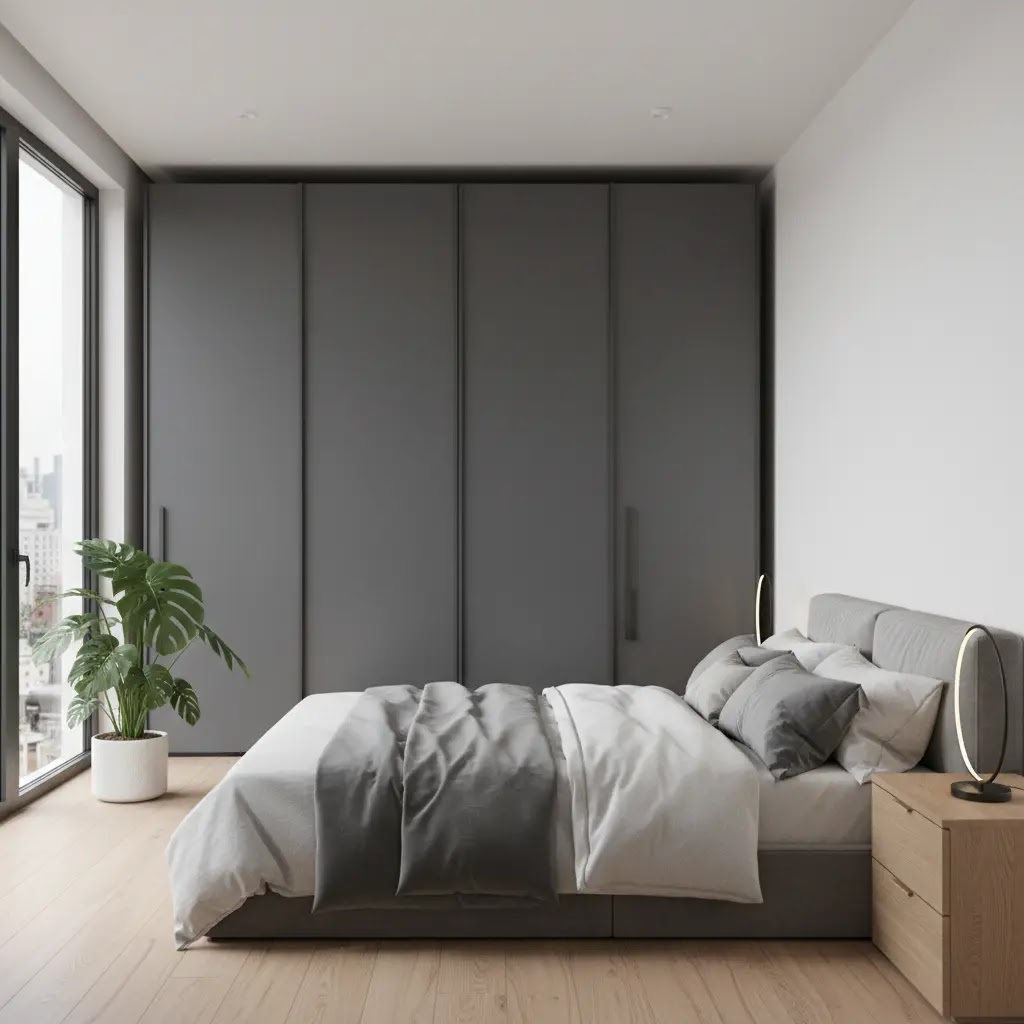 Inspirasi Penataan Kamar dengan Lemari Besi Minimalis