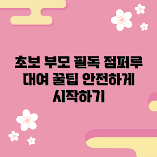 5개월점퍼루대여, 초보 부모, 아기 놀이 용품, 점퍼루 사용법, 안전한 점퍼루