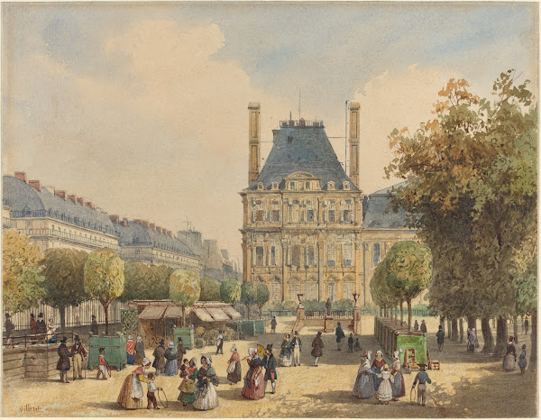 Rue de Rivoli and Pavillon Marsan