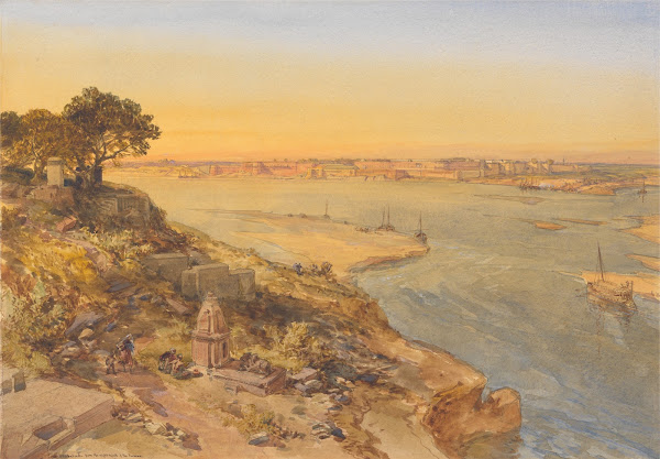 Allahabad from the Right Bank of the Jumna 1865